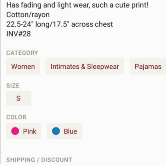 MUNKI MUNKI NOODLE BOWL PAJAMA TOP SMALL - Picture 8 of 8